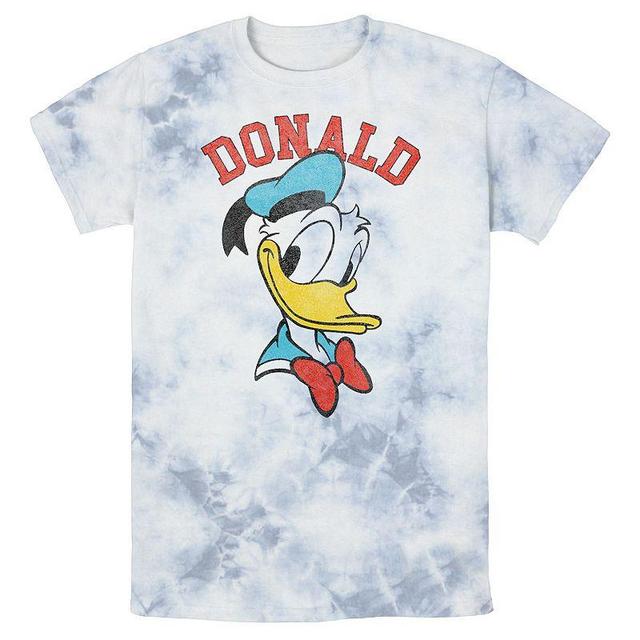 Mens Disney Mickey And Friends Donald Duck Happy Big Face Wash Tee Product Image