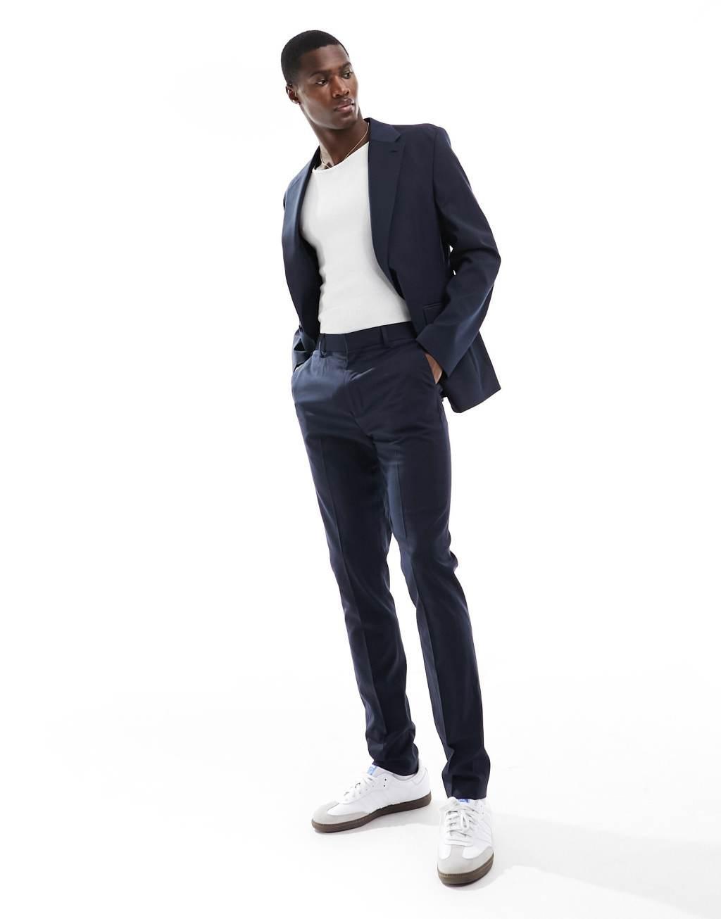 ASOS DESIGN skinny suit pants Product Image