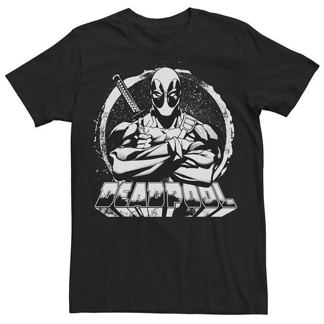 Mens Marvel Deadpool For Hire Graphic Tee Product Image