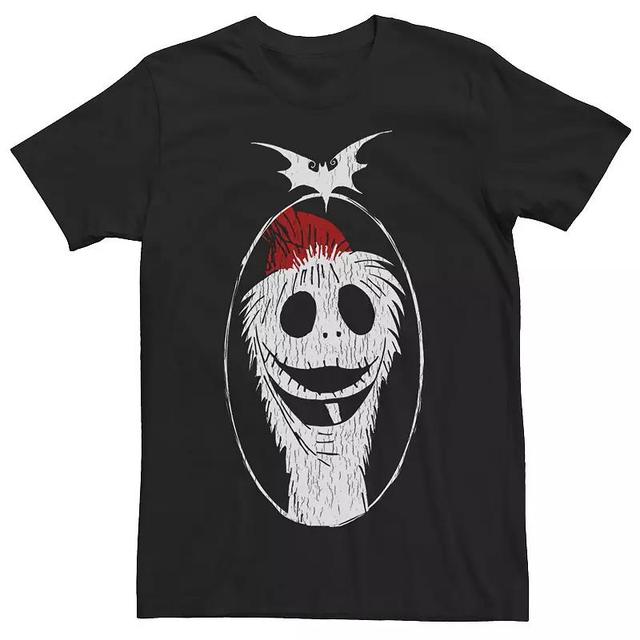 Mens Disney The Nightmare Before Christmas Santa Jack Portrait Tee Product Image