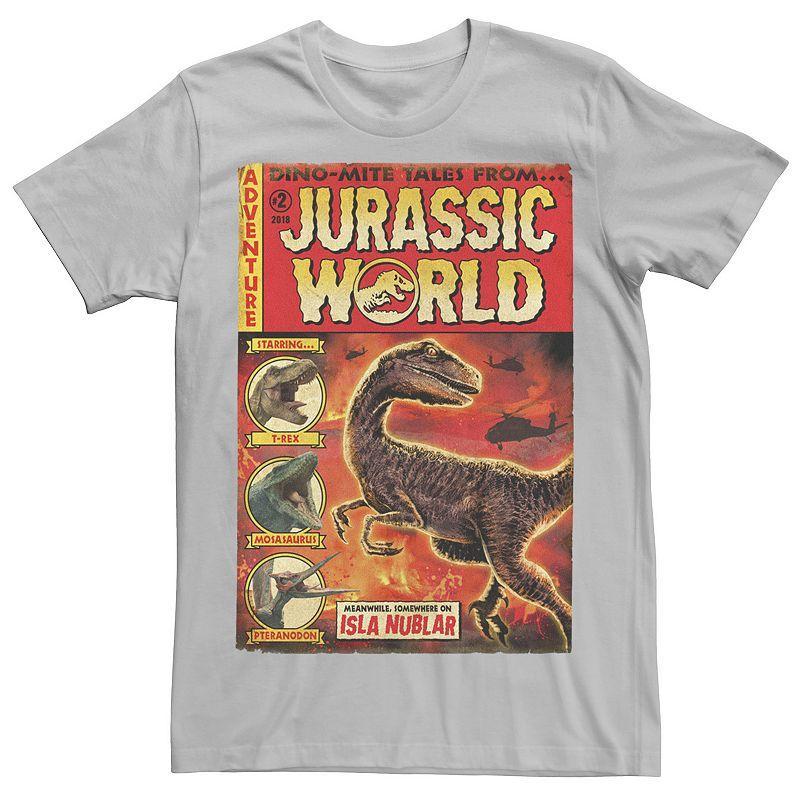 Mens Jurassic World Two Dino-Mite Tales Vintage Tee Product Image