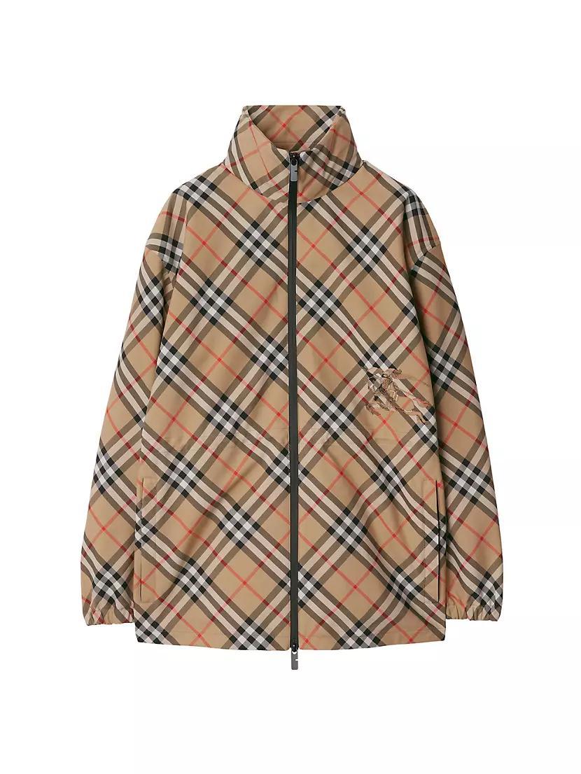 Oversized Check Coat Product Image