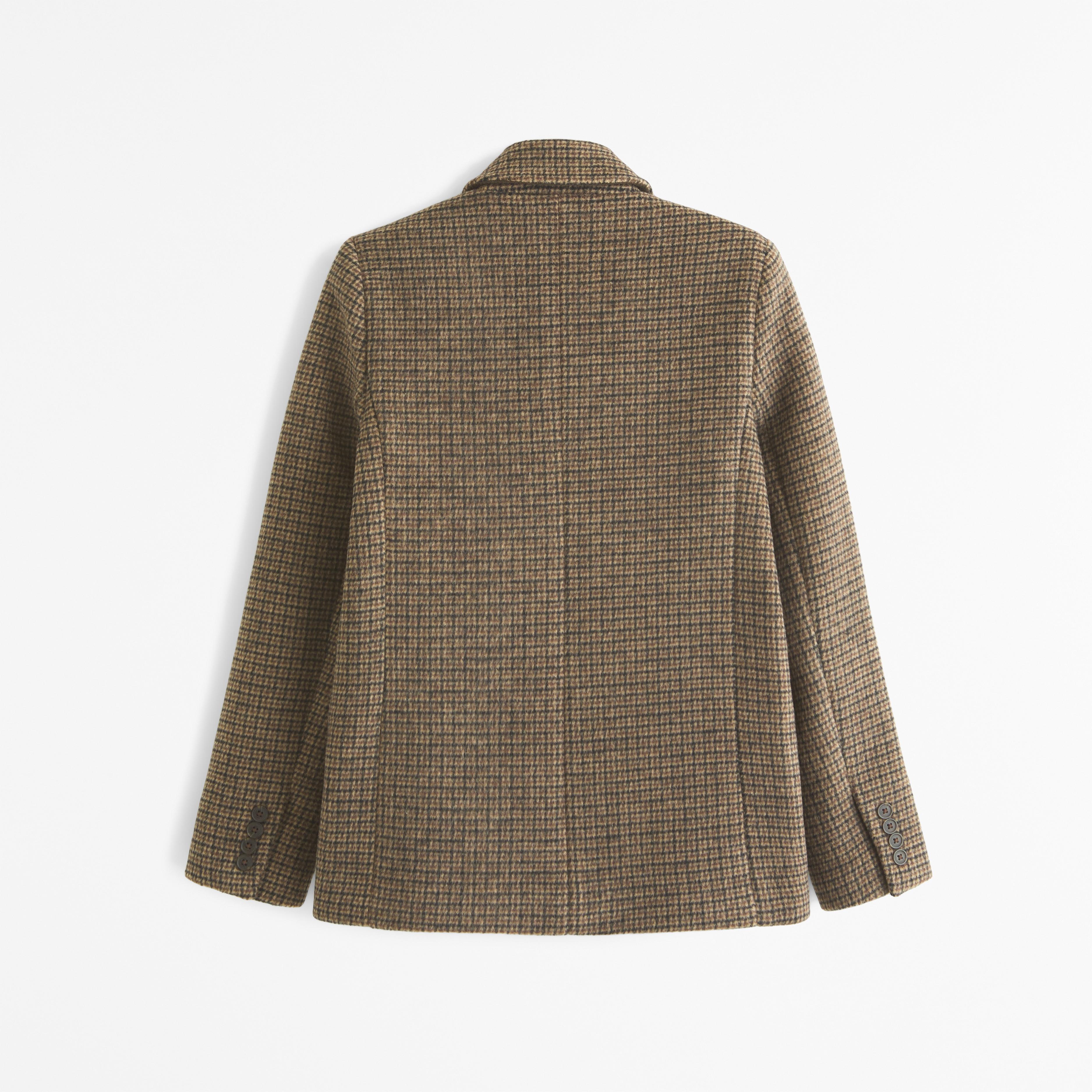 Wool-Blend Blazer Product Image