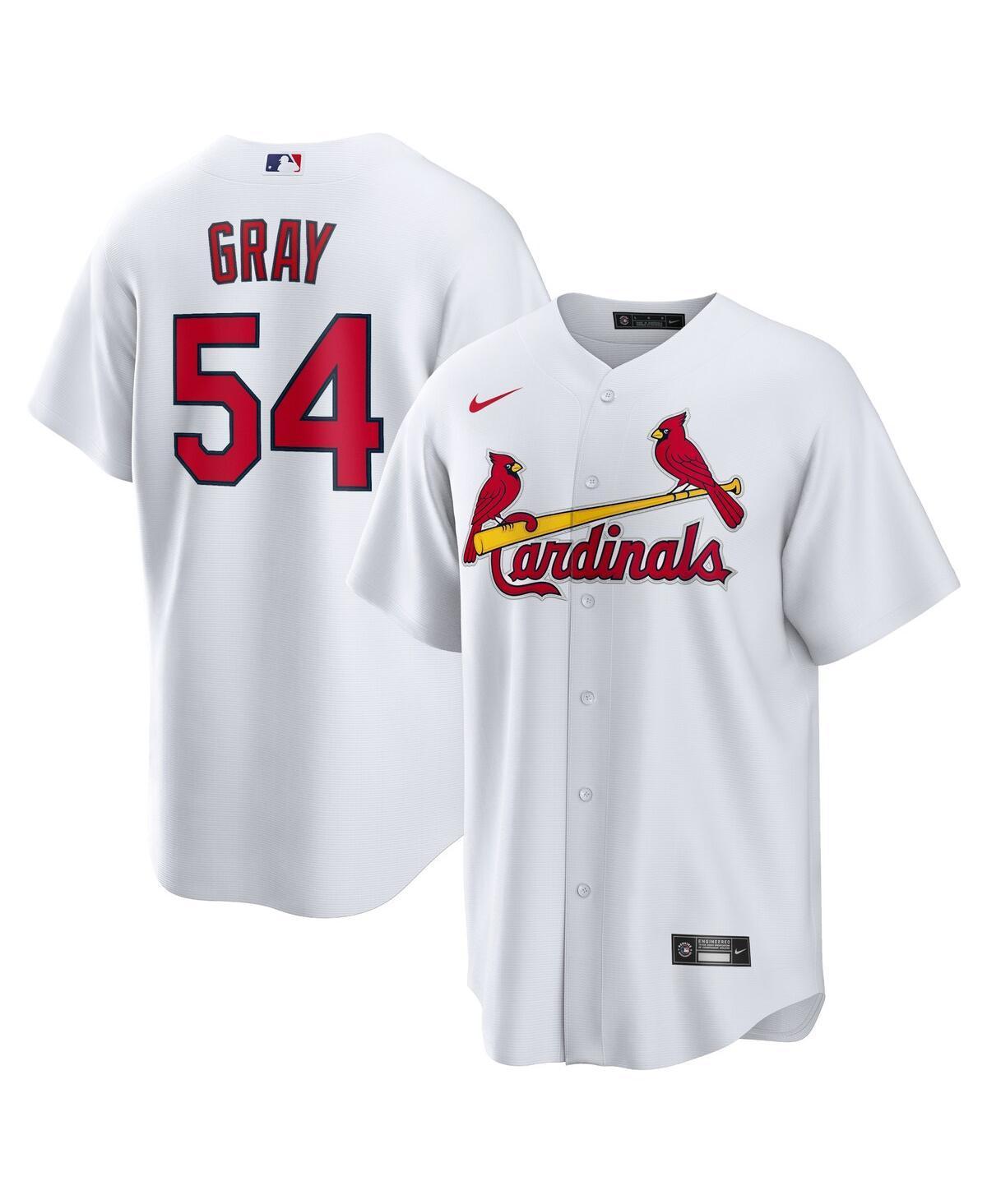 Nike Mens Sonny Gray White St. Louis Cardinals Home Replica Jersey - White Product Image