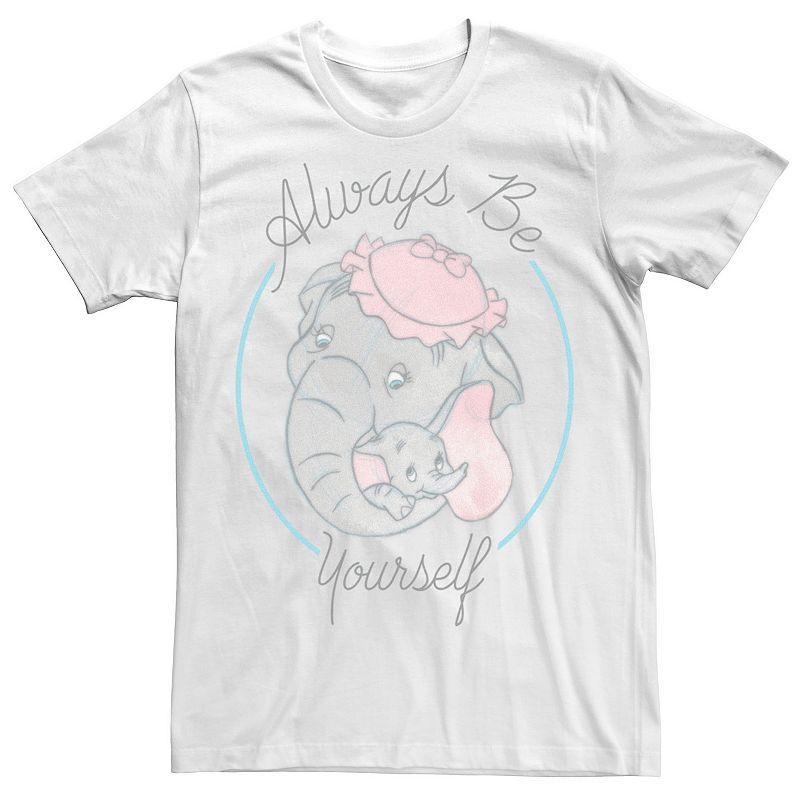 Disneys Dumbo And Mom Always Be Yourself Portrait Mens Tee Product Image