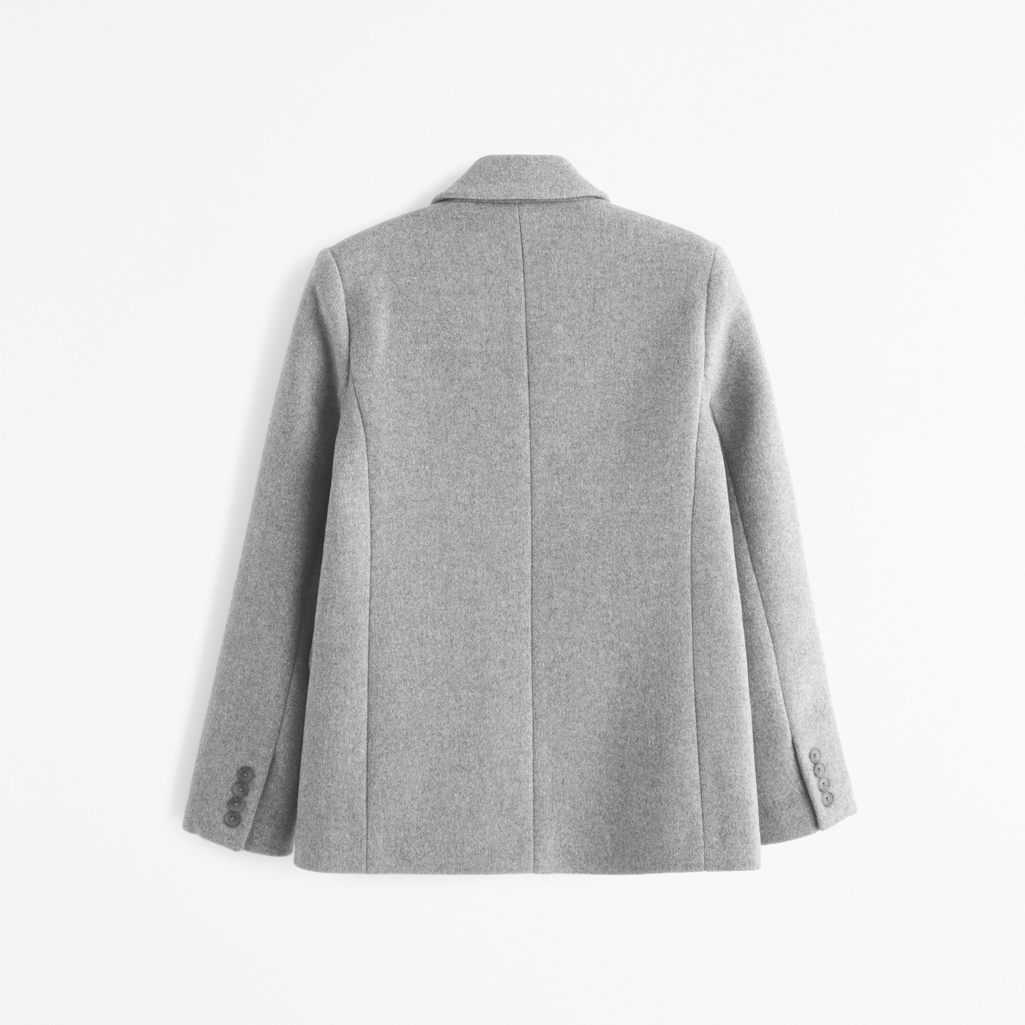 Wool-Blend Blazer Product Image