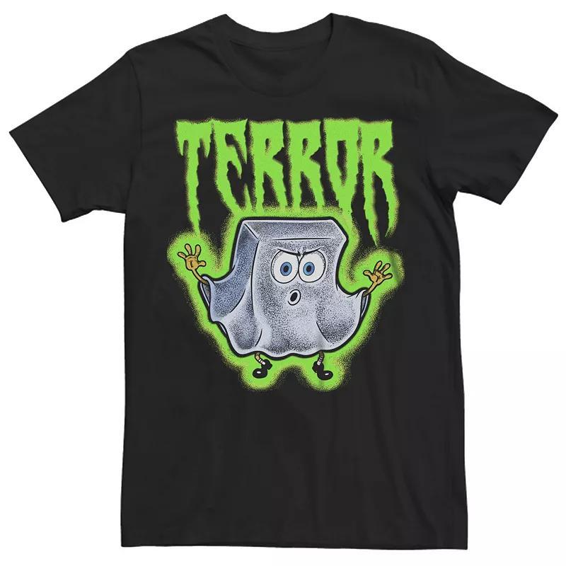 Mens Nickelodeon SpongeBob SquarePants Halloween Terror Ghost Costume Graphic Tee Product Image