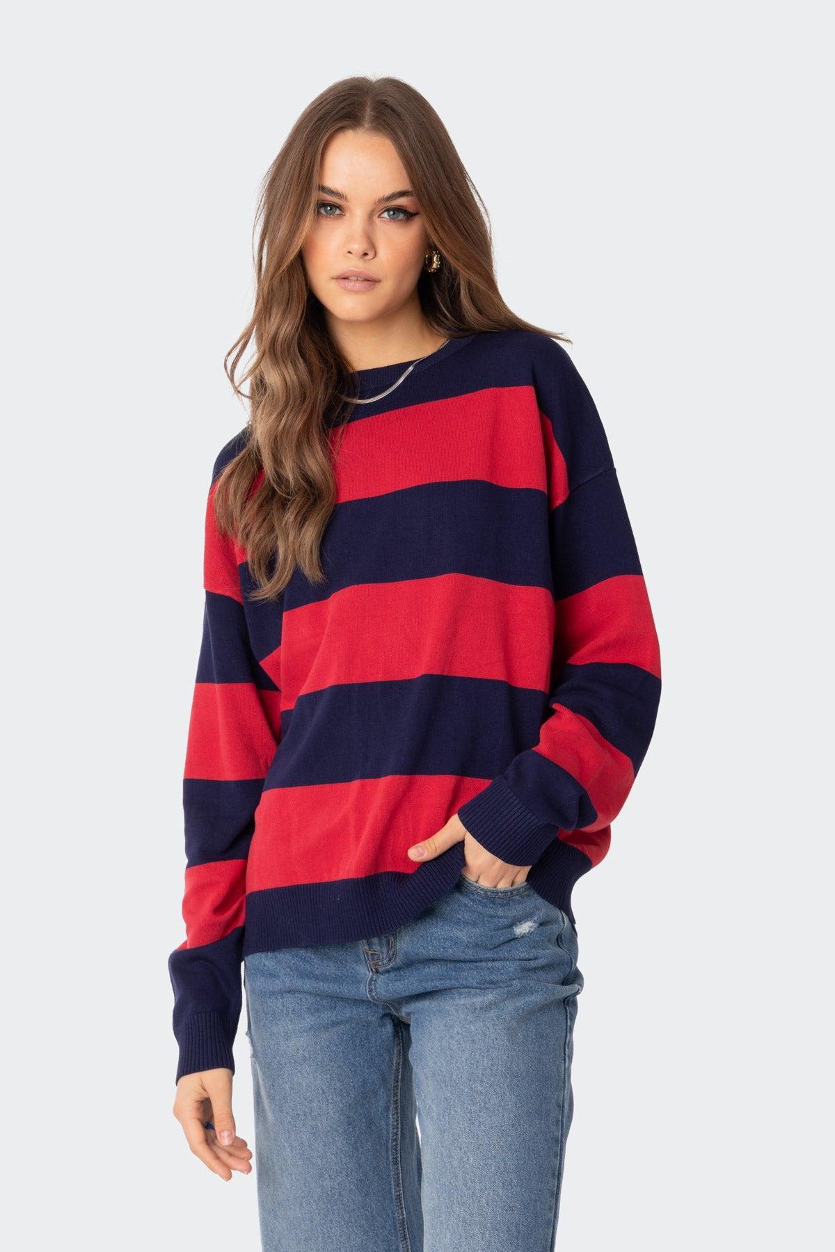 Logan Light Knit Oversized Sweater Product Image