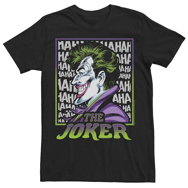 Mens DC Comics Batman The Joker Profile Poster Tee Product Image