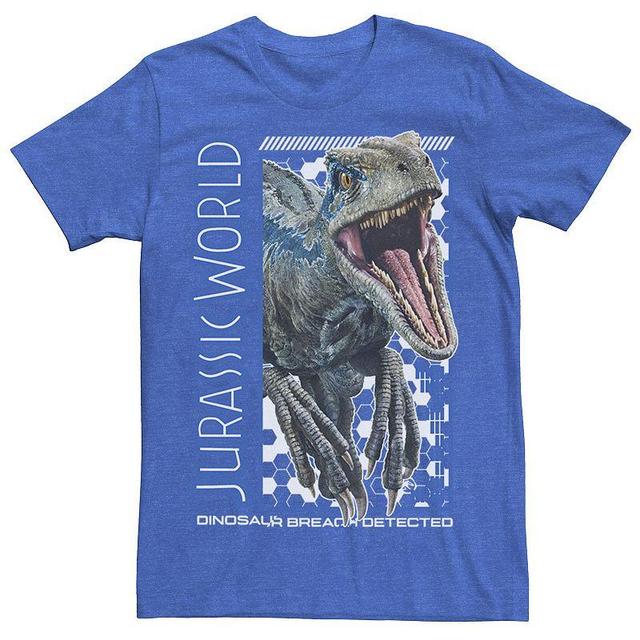 Mens Jurassic World Blue Dino Breach Tee Product Image