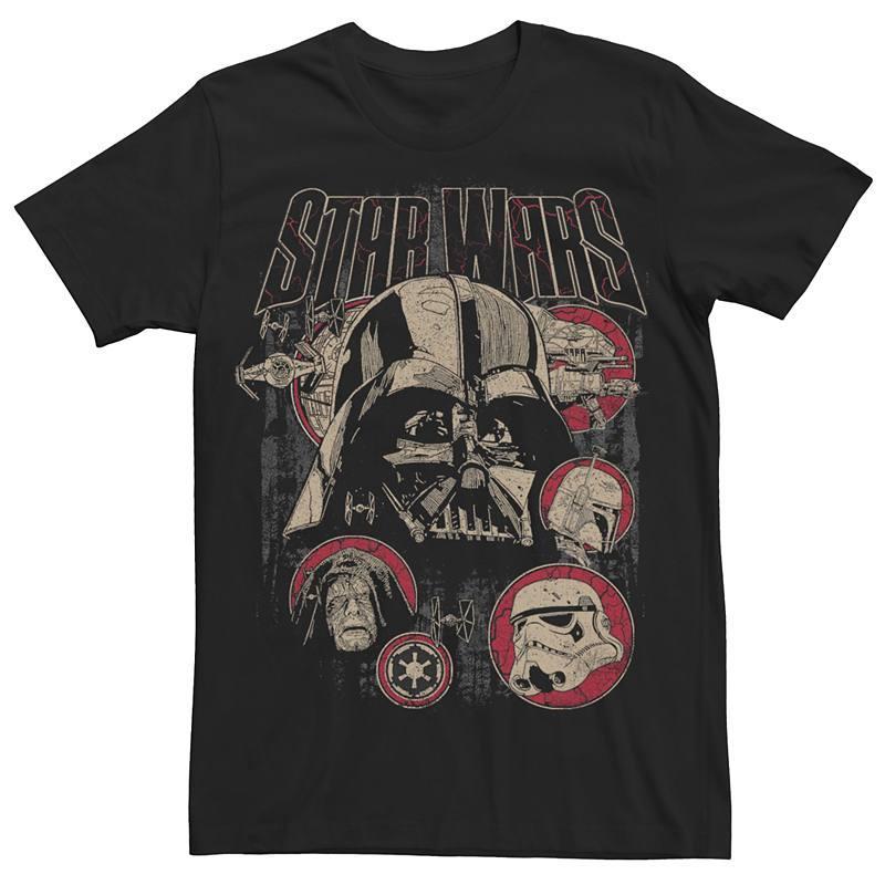 Mens Star Wars A New Hope Vader And Villains Tee Product Image