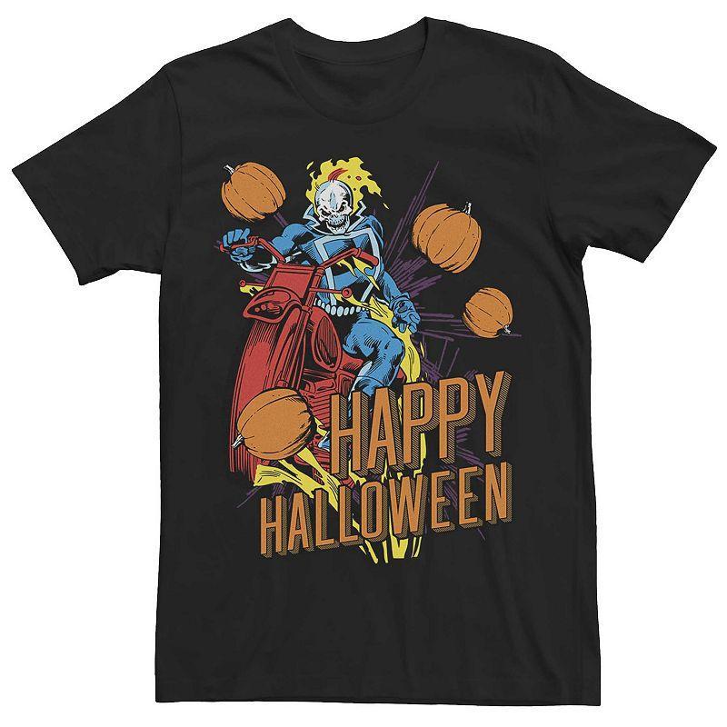 Mens Marvel Ghost Rider Happy Halloween Tee Product Image