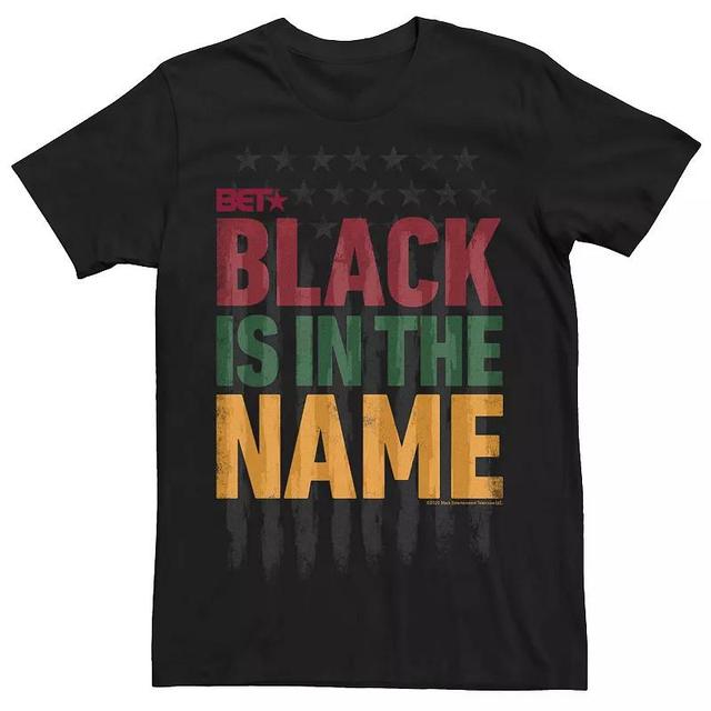 Mens BET Is In The Name Flag Tee Product Image