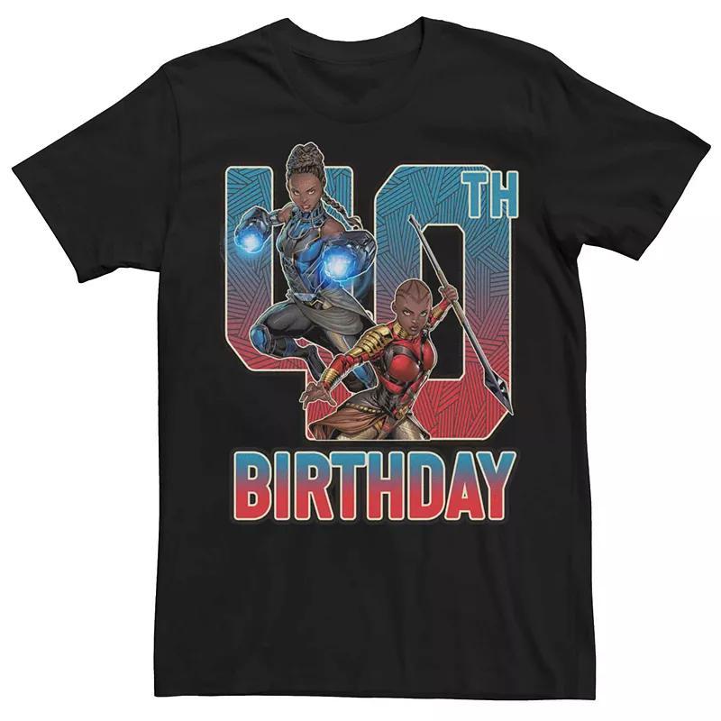 Mens Marvel Shuri Okoye 40th Birthday Tee Product Image