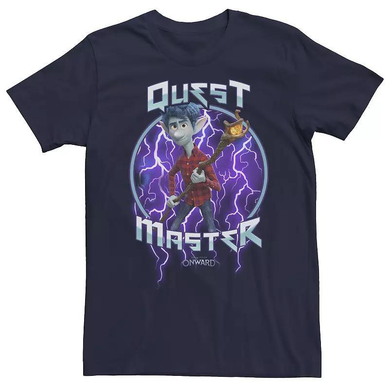 Mens Dungeons & Dragons Presto The Wizard Tee Navy Grey Product Image