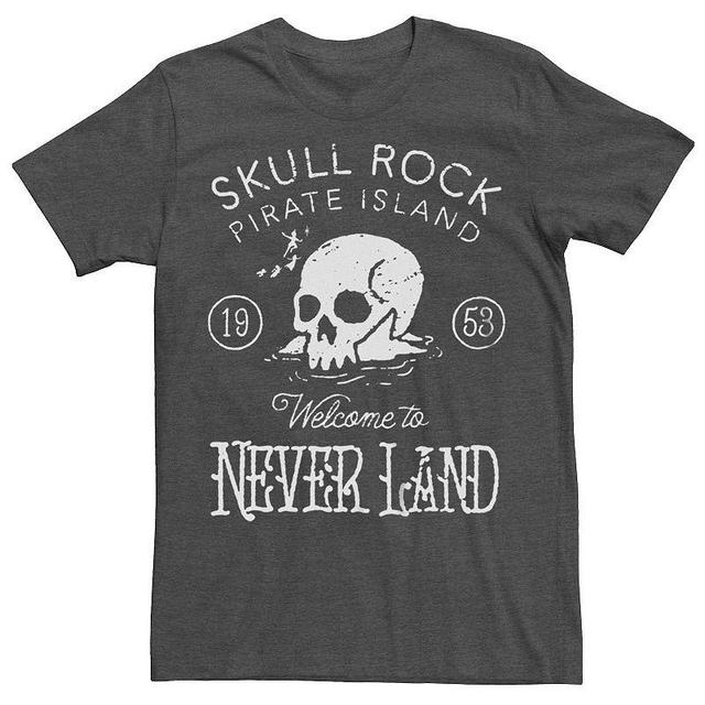 Mens Peter Pan Skull Rock Vintage Tee Grey Heather Product Image