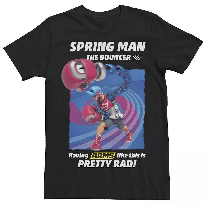 Mens Arms Spring Man The Bouncer Poster Graphic Tee Product Image