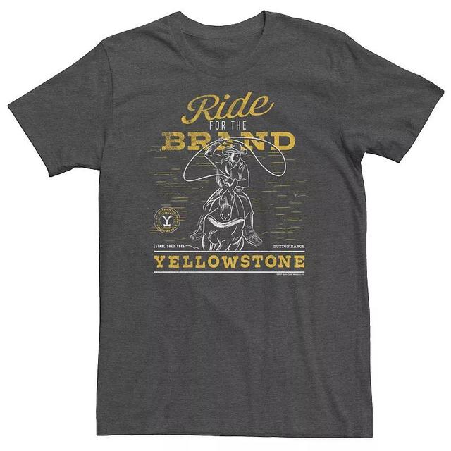 Big & Tall Fathers Day Dad: The Problem Solver Extraordinaire Tee, Mens Grey Product Image