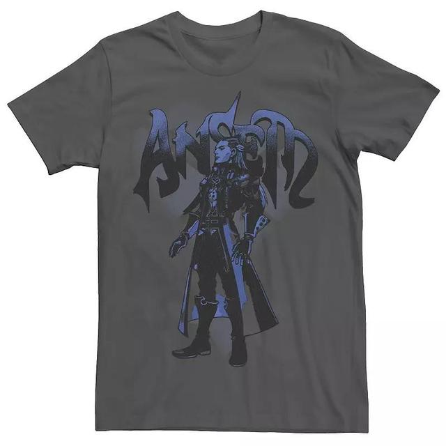 Mens Marvel Iron Man Armor Activate Chest Logo Tee Grey Product Image