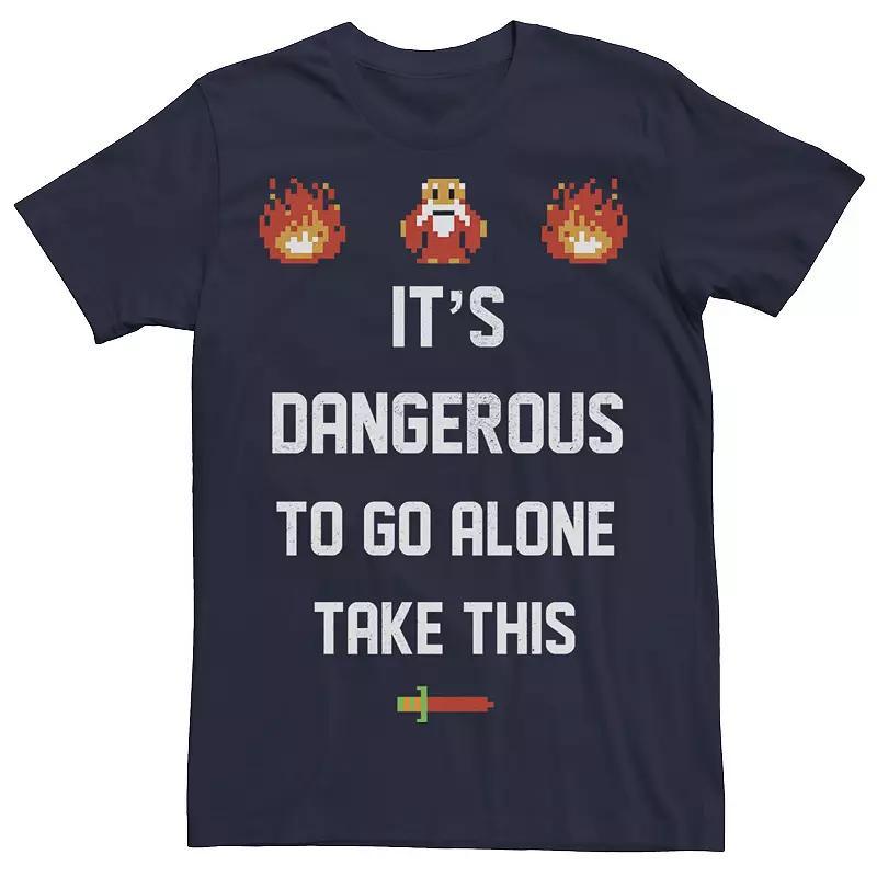 Mens Nintendo Legend of Zelda Classic 8-Bit Take This Quote Tee Product Image