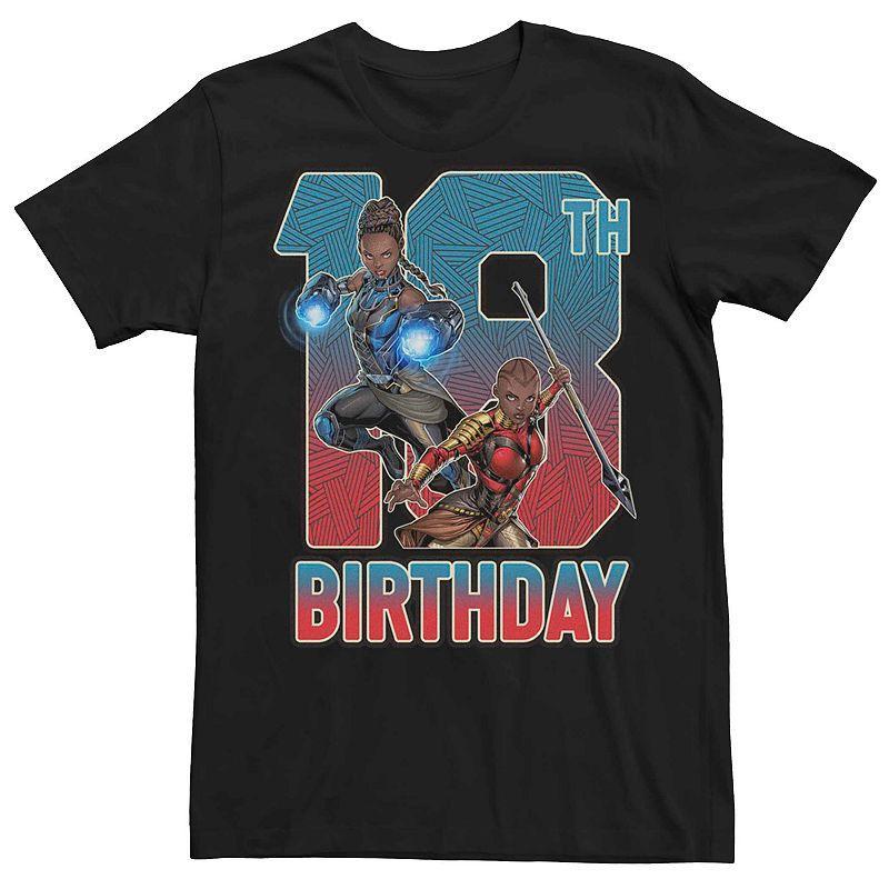 Mens Marvels Shuri Okoye 18th Birthday Tee Product Image