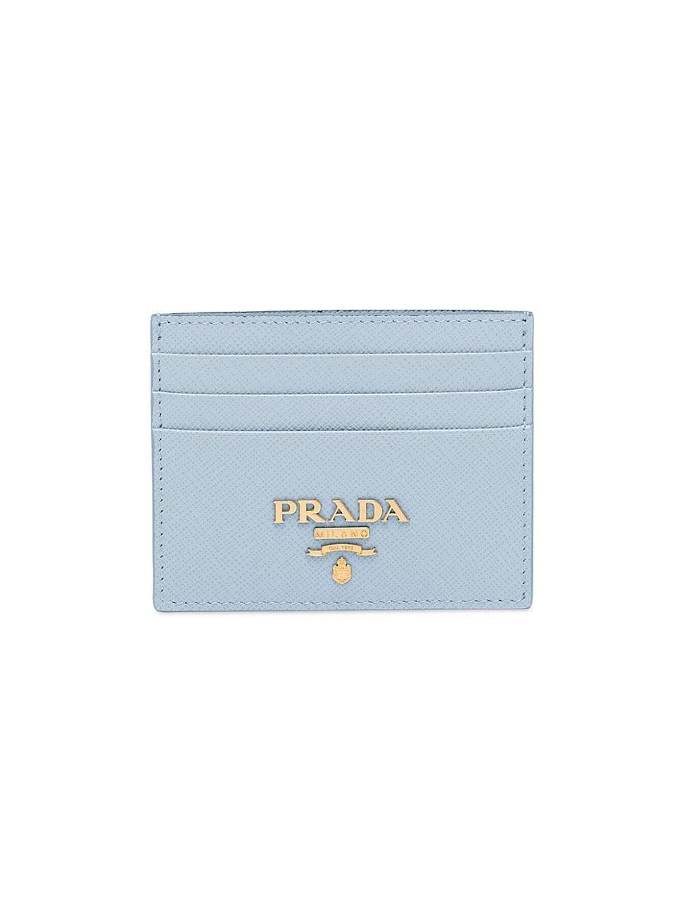 Womens Saffiano Leather Card Holder Product Image