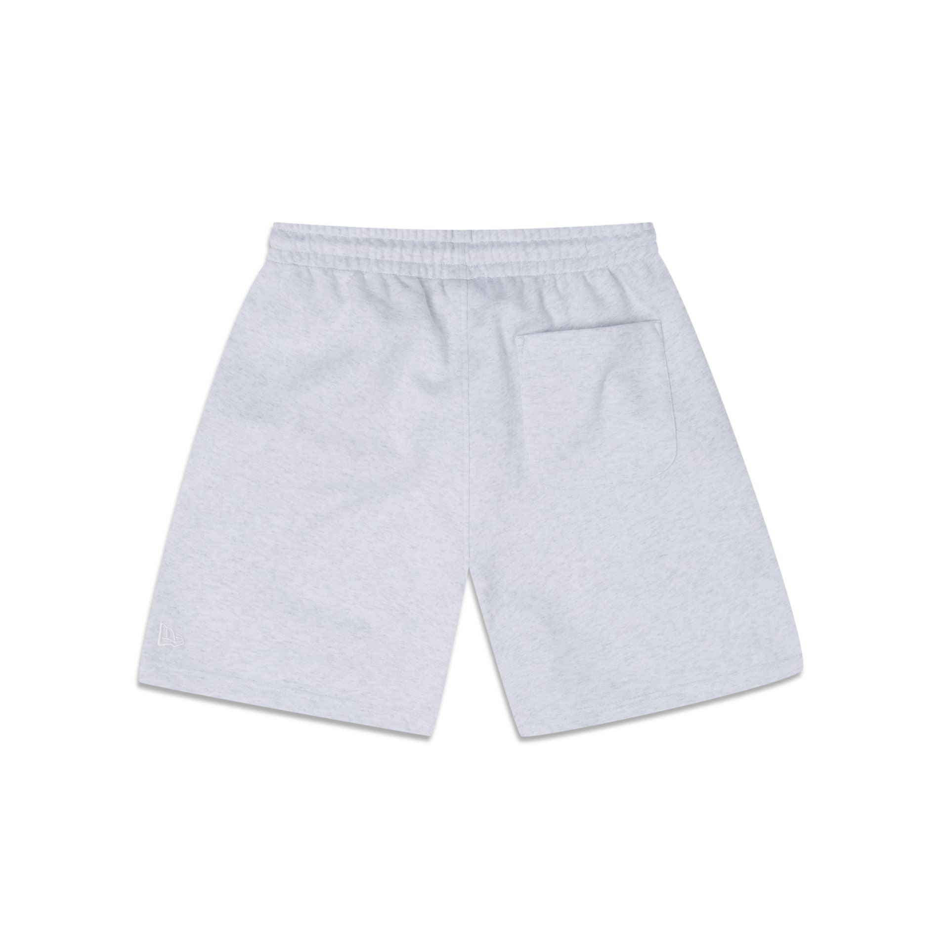 New Era Cap Essential Gray Fleece Shorts Male Product Image