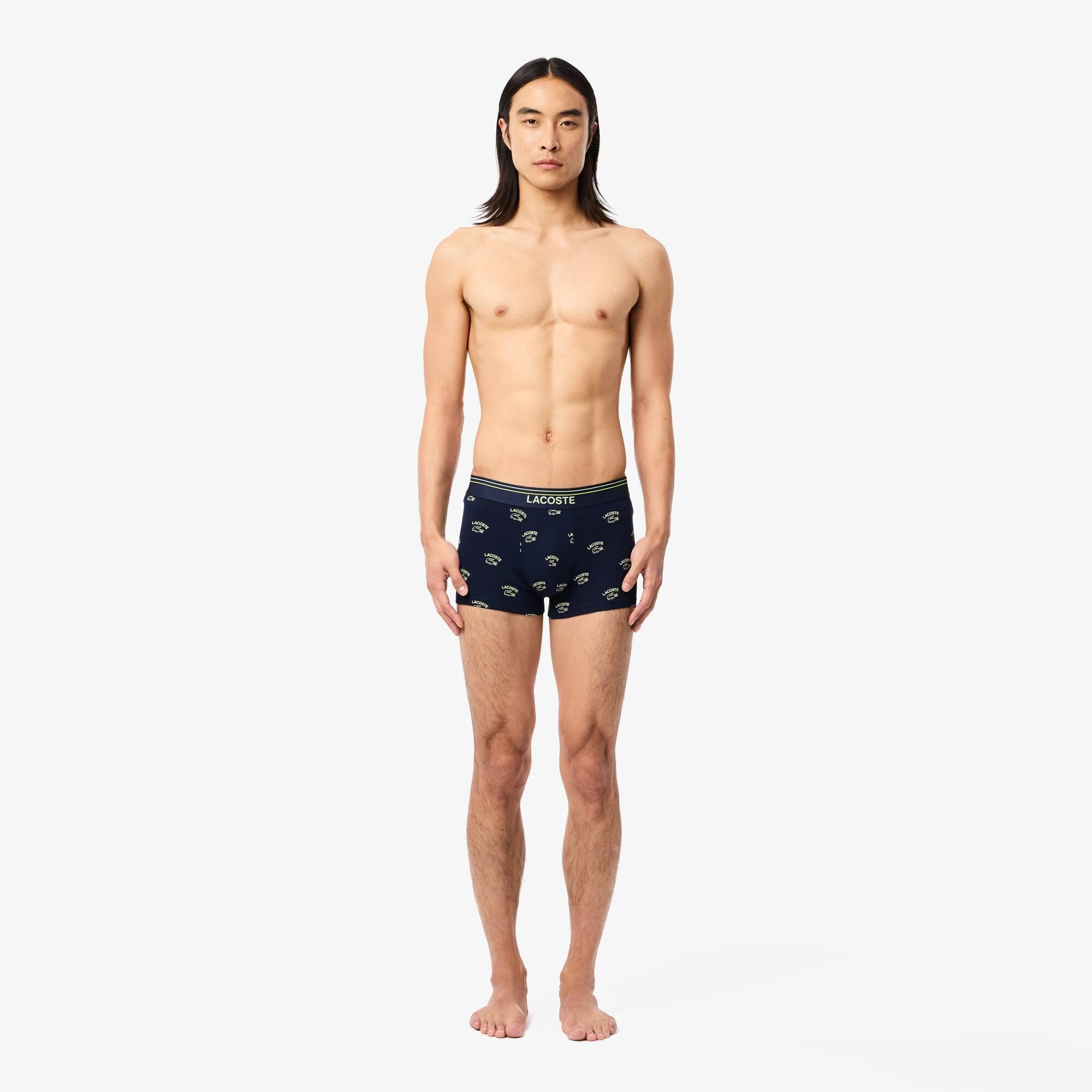 All-Over Print Stretch Cotton Trunks Product Image