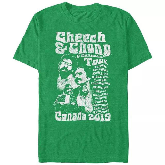 Mens Cheech & Chong Canada Tour Graphic Tee Product Image