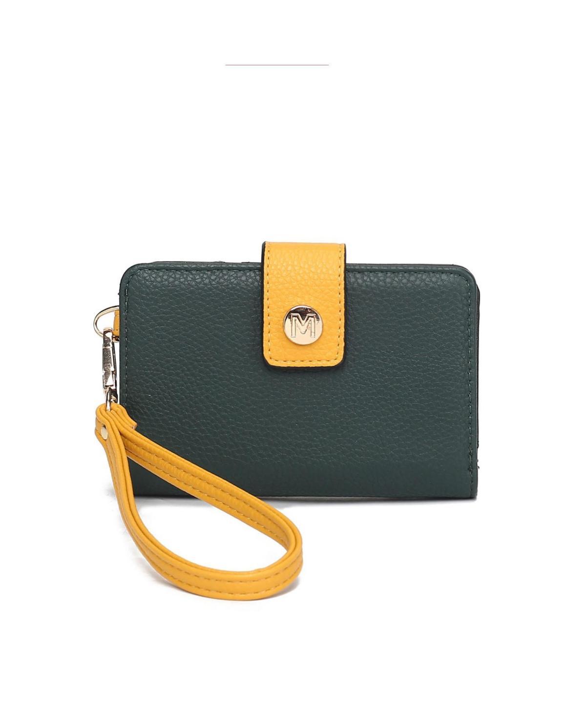 Mkf Collection Shira Color Block Women s Wallet with wristlet by Mia K Product Image