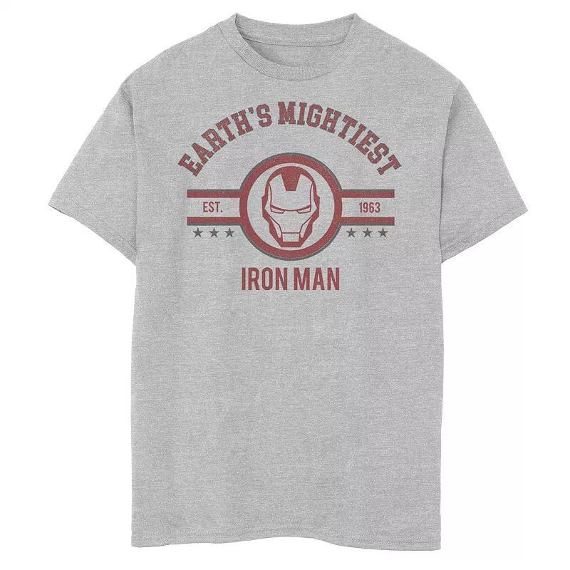 Boys 8-20 Marvel Avengers Earths Mightiest Iron Man Logo Graphic Tee, Boys Product Image