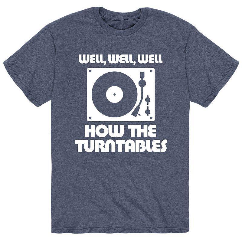 Mens Well Well Turntables Tee Product Image