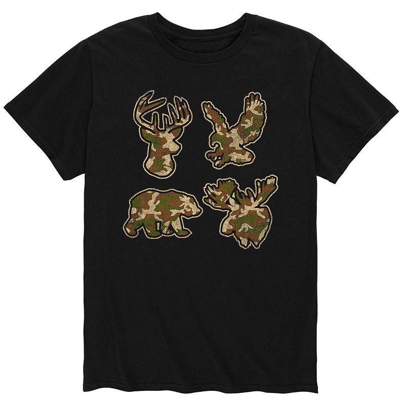 Mens Camo Animals Tee Product Image