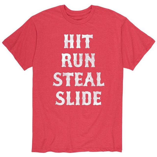 Mens Hit Run Steal Slide Tee Product Image