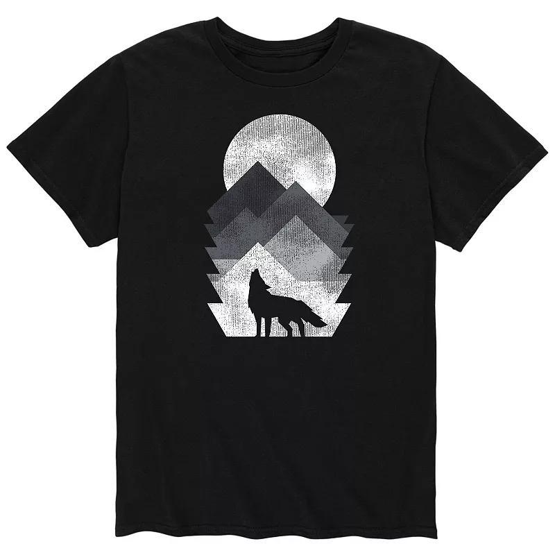 Mens Moon And Wolf Tee Product Image