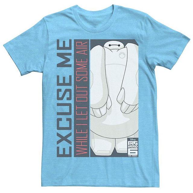 Disneys Big Hero 6 TV Series Baymax Mens Excuse Me Tee Product Image