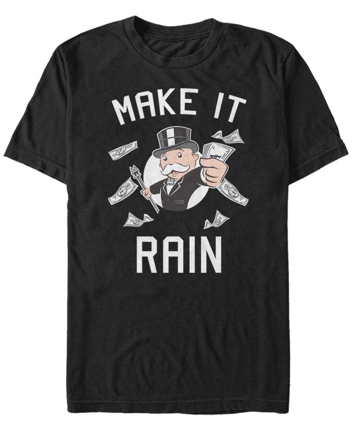 Monopoly Mens Make It Rain Short Sleeve T-Shirt Product Image