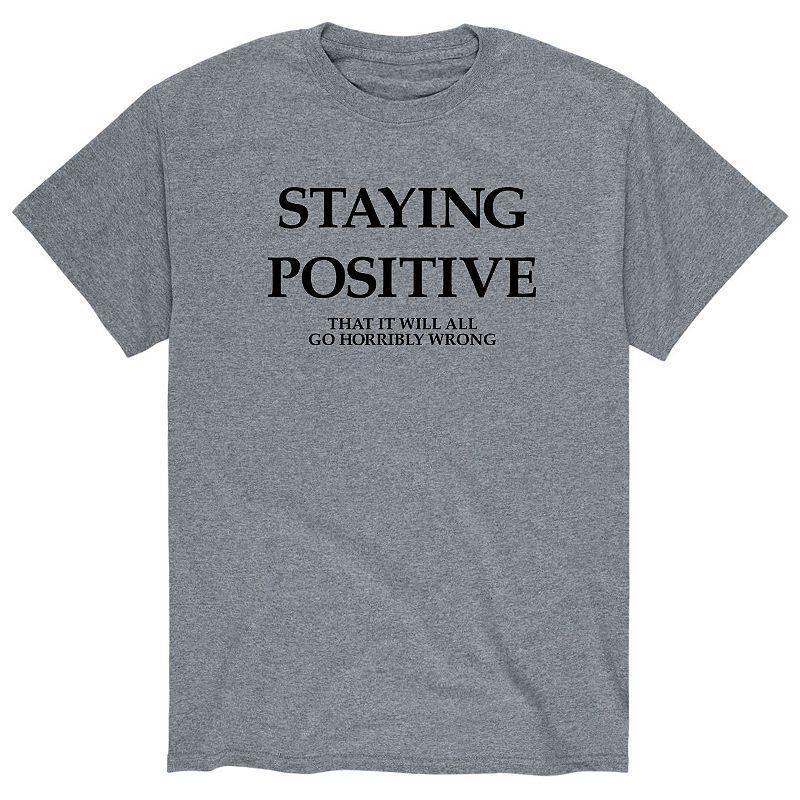 Mens Staying Positive Tee Product Image