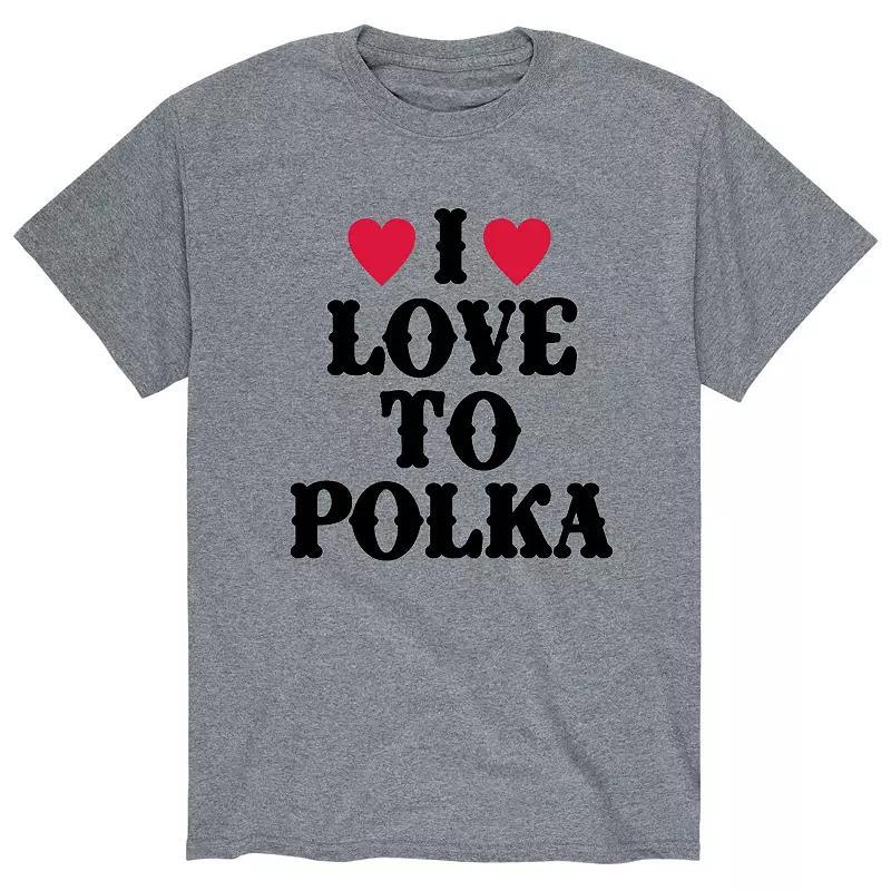 Mens I Love To Polka Tee Product Image