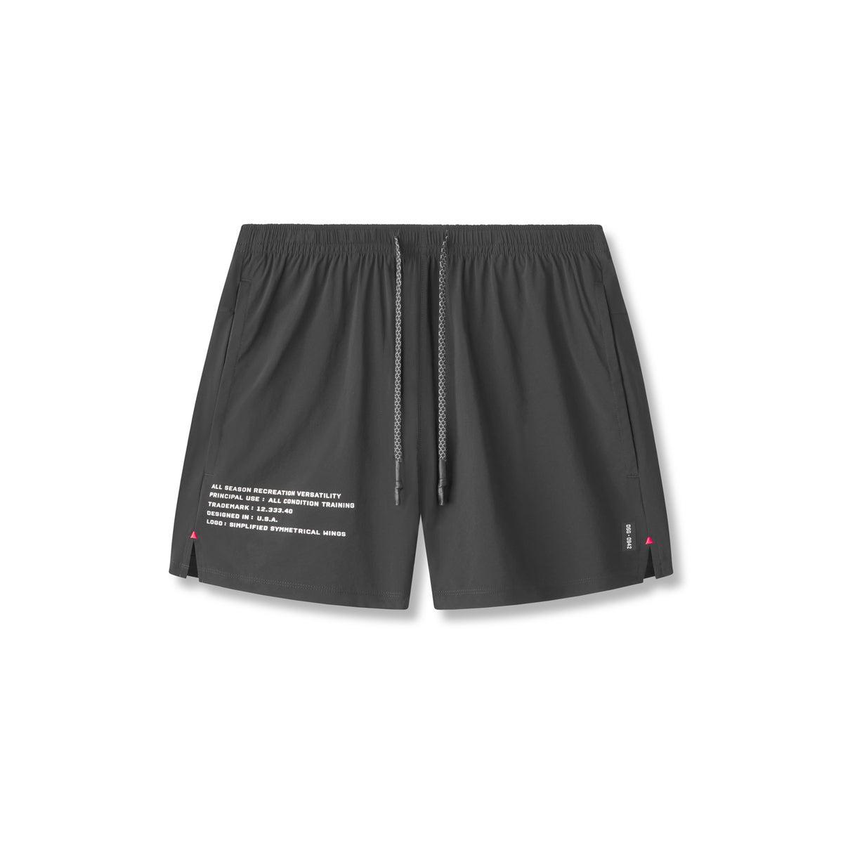 0942. Aerotex™ 5" Training Short - Space Grey Product Image