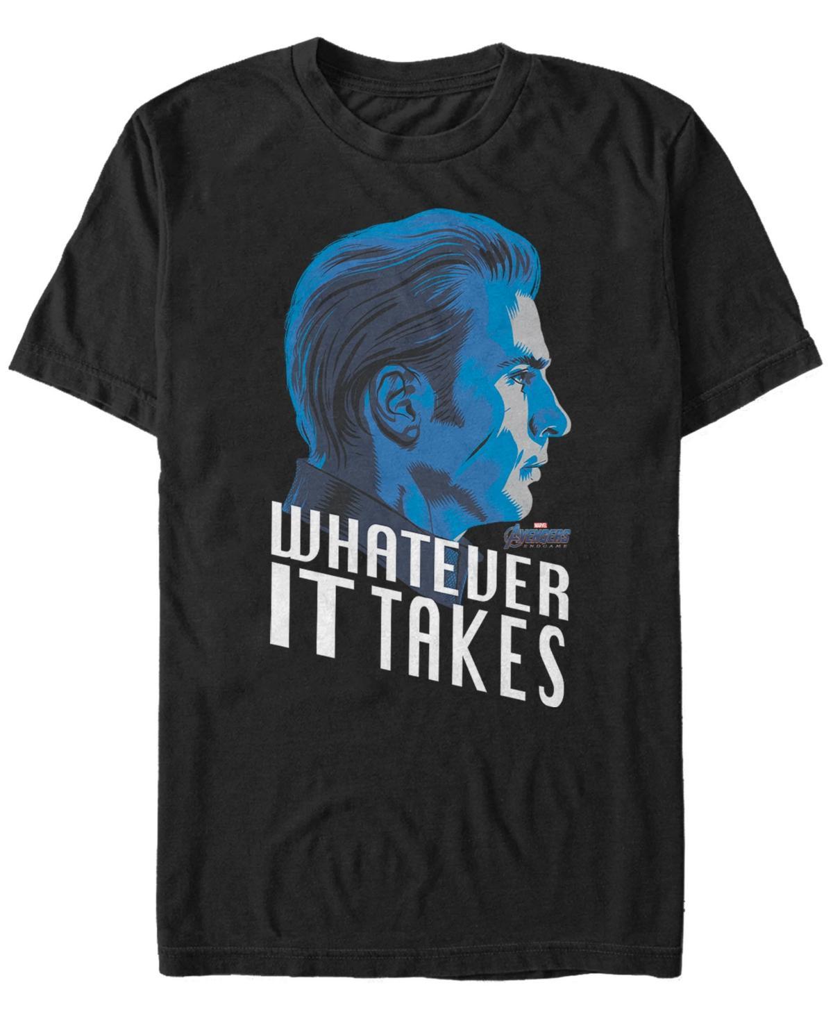 Mens Marvel Avengers: Endgame Captain America What Ever It Takes Tee Product Image