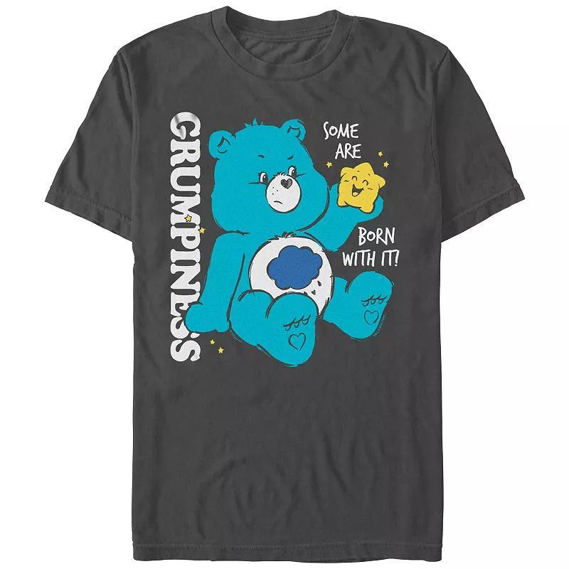 Mens Care Bears Grumpiness Graphic Tee Grey Product Image