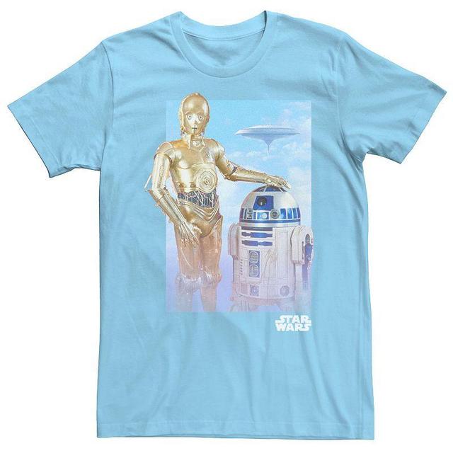 Mens Star Wars R2-D2 C-3PO Classic Portrait Graphic Tee Product Image