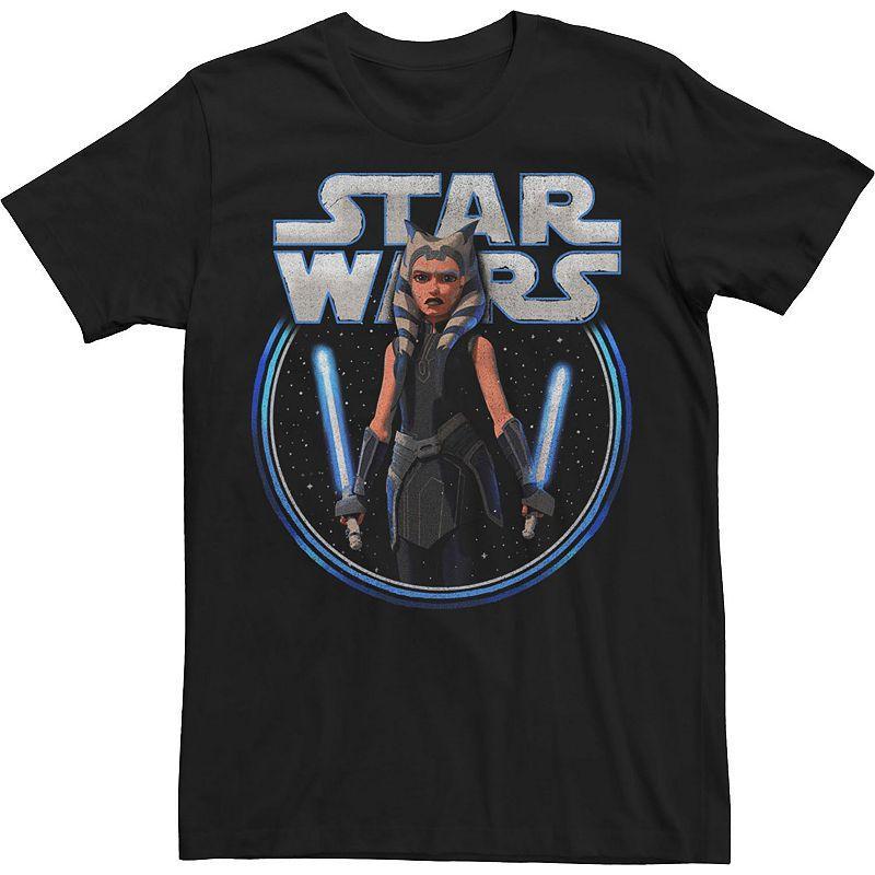 Fifth Sun Mens Ahsoka Stars Short Sleeve Crew T-shirt Product Image