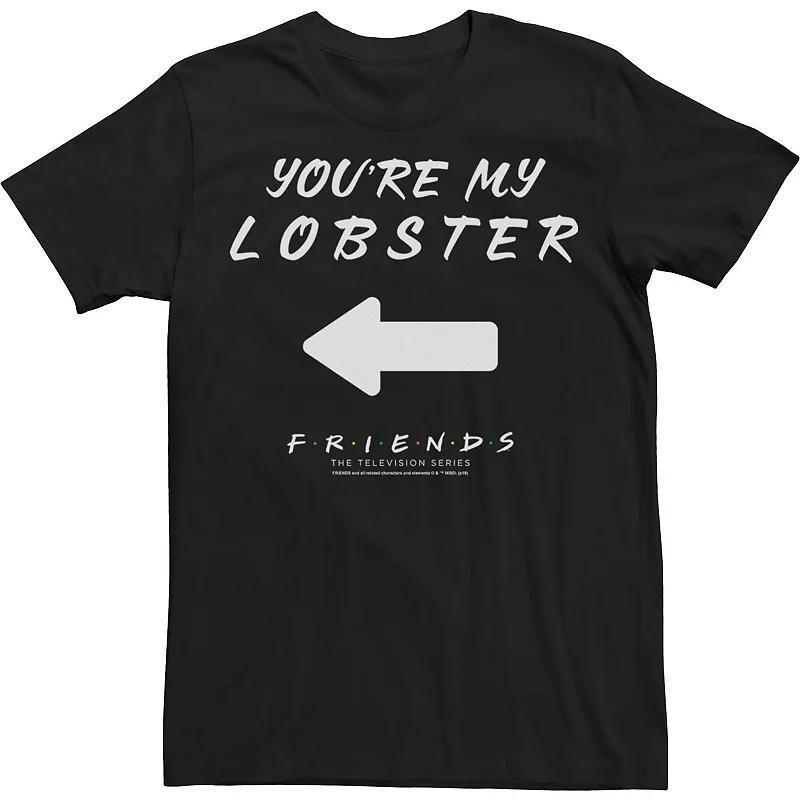 Mens Friends Youre My Lobster Text Tee Product Image