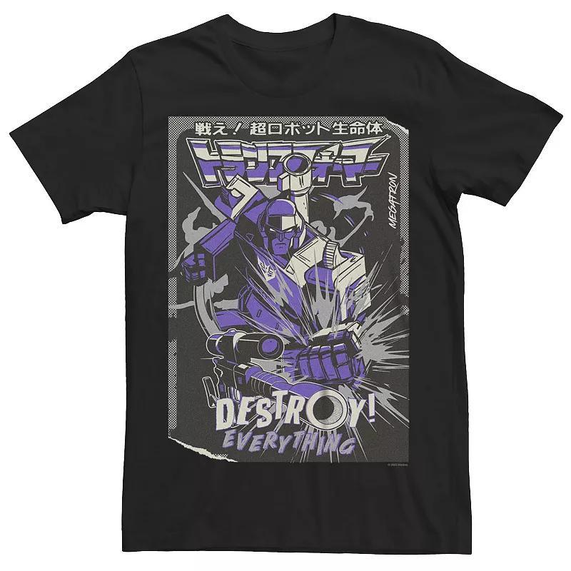 Mens Transformers Megatron Graphic Tee Product Image