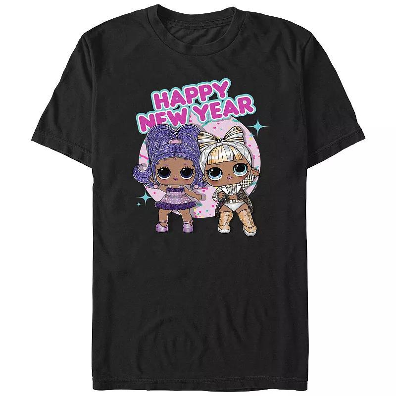 Mens LOL Surprise Happy New Year Graphic Tee Product Image