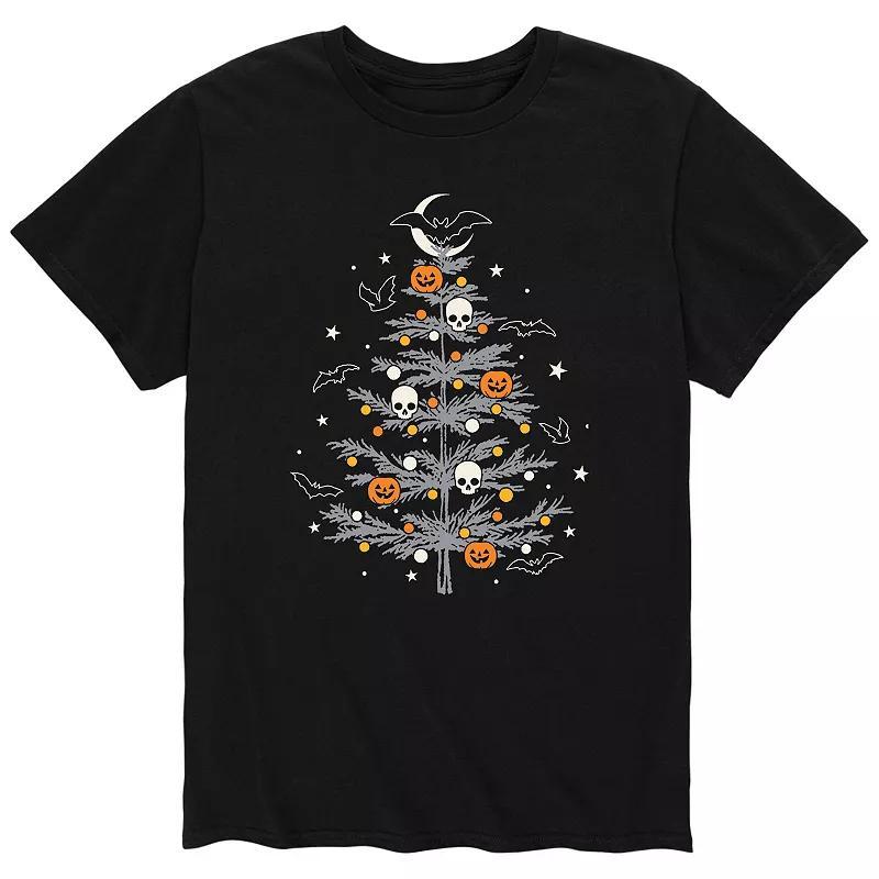 Mens Halloween Christmas Tree Tee Product Image