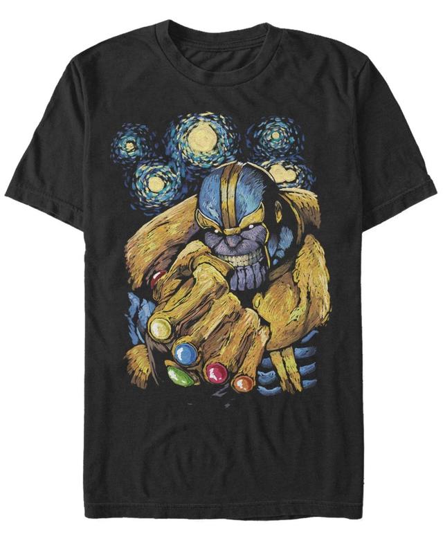 Fifth Sun Mens Thanos Night Short Sleeve Crew T-shirt Product Image