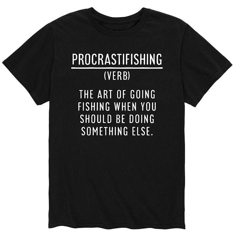 Mens Procrastifishing Definition Tee Product Image